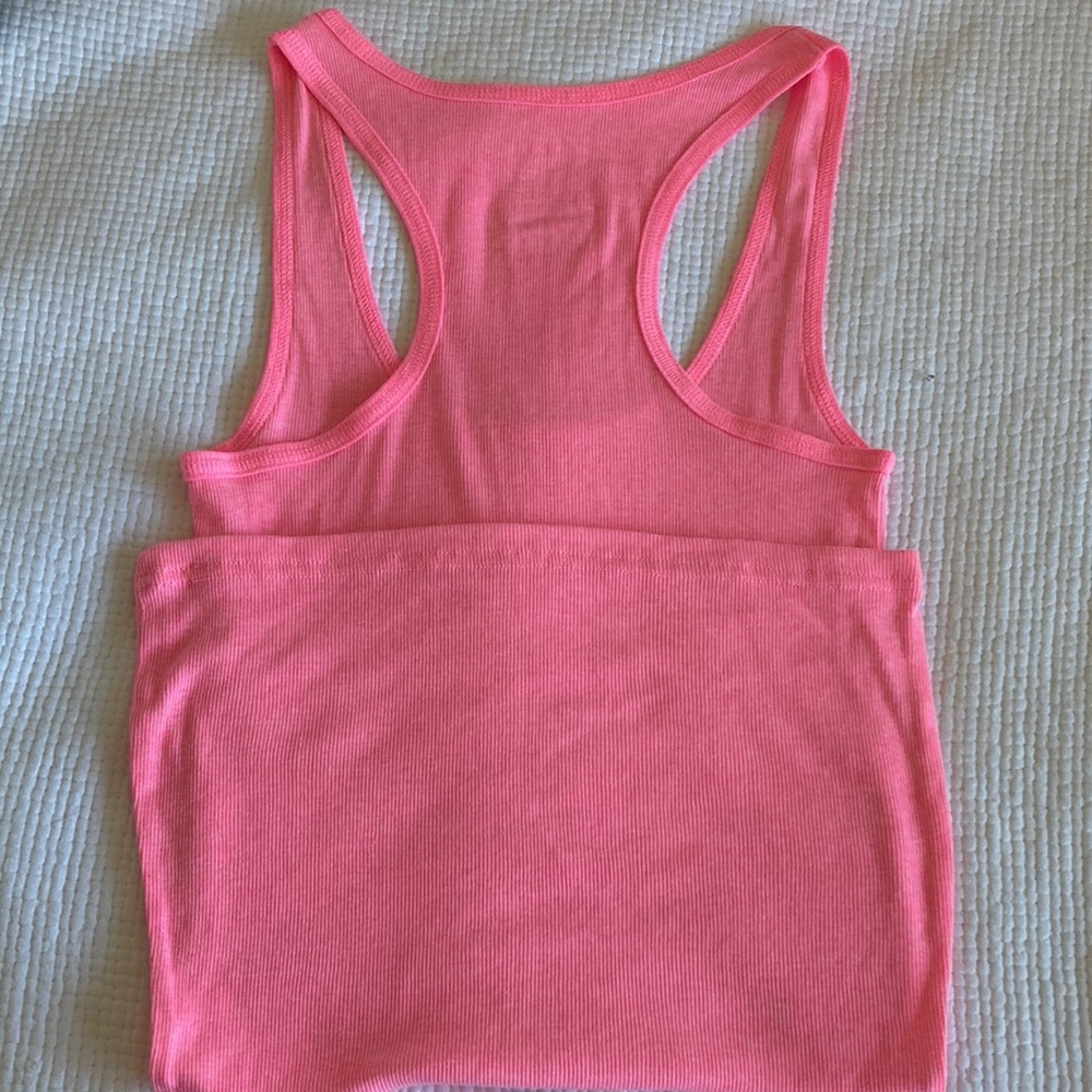 Brand new no tag NOBO lite hot pink tank size M - Picture 3 of 5